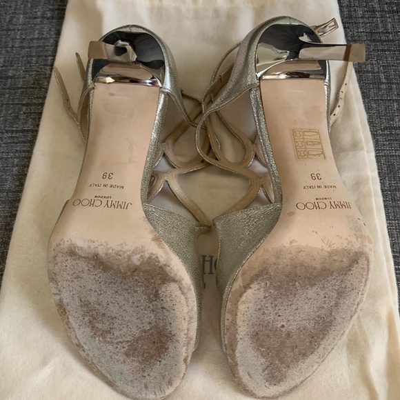 Jimmy Choo Ivette Stiletto Sandals - Picture 8 of 9